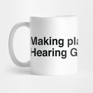 making plans Mug